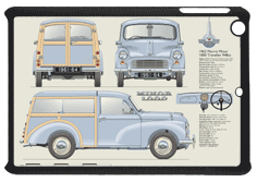 Morris Minor Traveller 1961-64 Small Tablet Covers